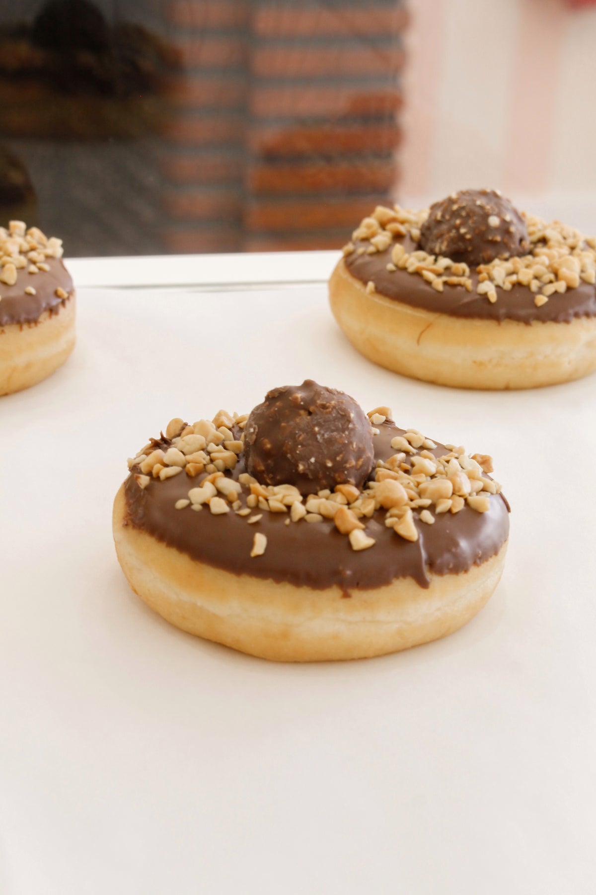 Donut Ferrero Rocher Nutella praliné Louise Donut's